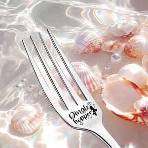NWT GET YOUR VERY OWN STAINLESS STEEL DINGLE HOPPER A CUTE GIFT FOR YOUR MERMAID